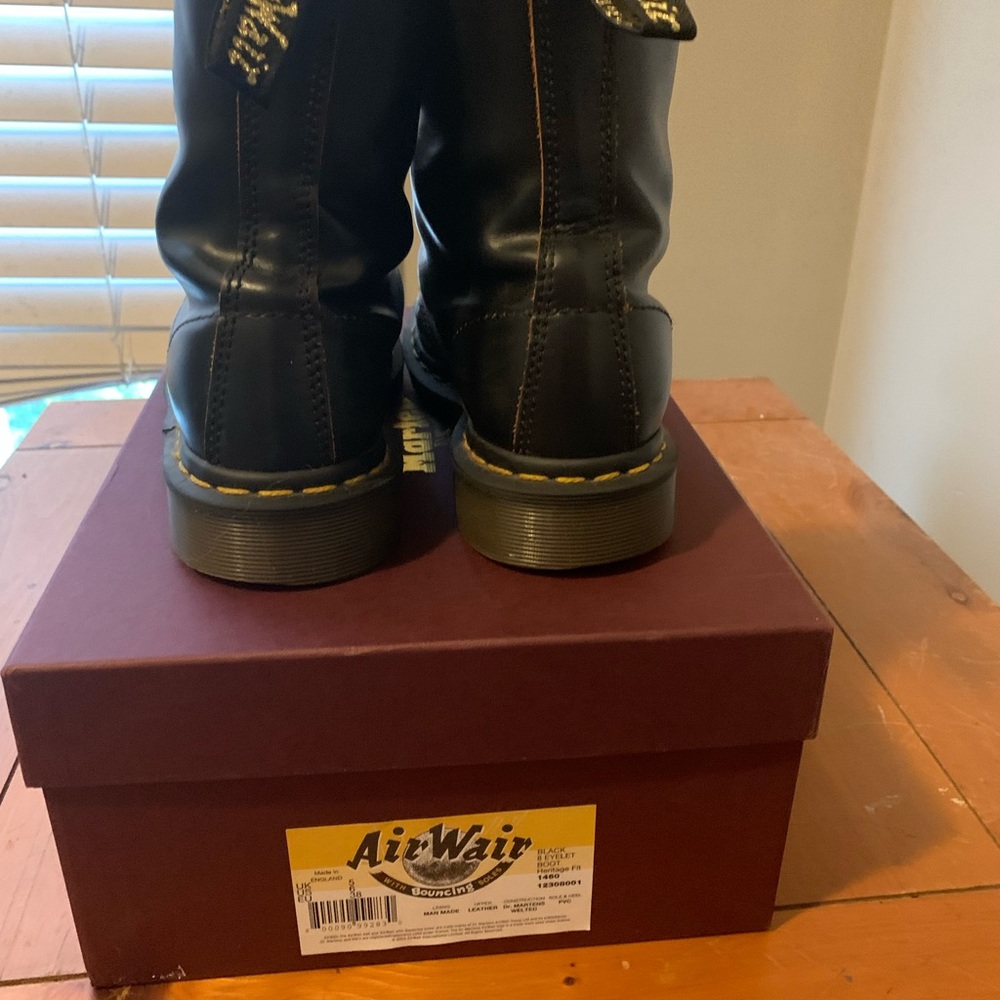 MADE IN ENGLAND Dr. Martens boots.